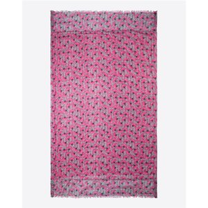 Pareo de playa floral estampado por el fabricante, con la parte delantera de poliéster y viscosa y la parte trasera como toalla, 2 en 1 - Product Image 5
