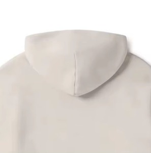 Custom High Quality 100% Cotton 350gsm Heavy <b>Thick</b> Winter Hoodie Custom Embroidery Logo Pullover Hoodies Casual Sweatshirts - Product Image 3