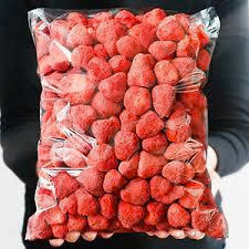 Fraises lyophilisées écologiques de haute qualité, les plus vendues, en tranches entières pour la pâtisserie, les céréales, les boissons, exportation - Product Image 5