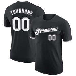T-shirt de performance personnalisé noir, blanc et gris, le plus vendu dans l'industrie, en gros directement de l'usine - Product Image 1