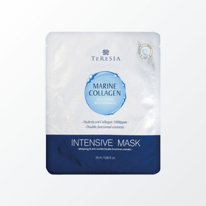 Masque visage au collagène coréen K-Beauty Tersia Marine Collagen Intensive Mask Sheet Pack 10 feuilles Fabriqué en Corée - Product Image 1
