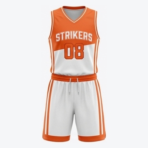 Maillots de basket-ball professionnels pour compétition, impression numérique, en mesh, ensembles de basket-ball pour jeunes, uniformes de basket-ball personnalisés de haute qualité - Product Image 1