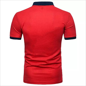 Polo de Alta Calidad para Hombre, Corte Ajustado, Cierre de Cremallera 1/4, Ropa Deportiva de Golf, Camiseta de Golf, 100% Algodón, Diseño Personalizado - Product Image 4