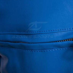 Veste en cuir de vachette premium pour homme, vêtement d'extérieur décontracté chaud pour l'hiver, manches longues, logo sur le devant - Product Image 5