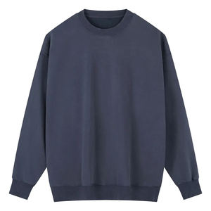 Suéter Unisex con Logotipo Personalizado, Jersey de Punto con Cuello Redondo, Tejido de Algodón y Felpa, Estilo Urbano Vintage - Product Image 5