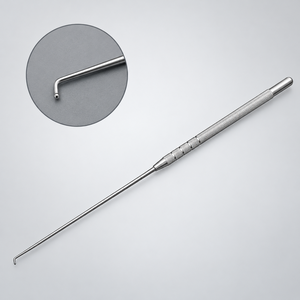 Gancho Cerumen Premium de Acero Inoxidable de 14cm y 16cm con Puntas Finas y Afiladas para Otorrinolaringología, Instrumentos Quirúrgicos Médicos, Kit Quirúrgico - Product Image 2