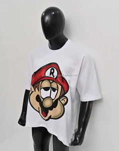 Camisetas Personalizadas al por Mayor de Primera Calidad, Corte Regular, 100% Algodón Jersey, Secado Rápido, Impresión DTG, Manga Corta - Product Image 4