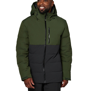 Veste de ski d'hiver de haute qualité pour homme, 100% polyester, coupe ajustée, personnalisée, chaude, imperméable, synthétique - Product Image 1