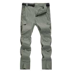 Pantalones de senderismo de alto rendimiento, material resistente al agua con tela elástica para actividades de trekking, montañismo y camping. - Product Image 6
