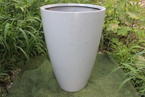 ขายส่งสินค้าใหม่มาแรง กระถางดอกไม้ KNT โมเดิร์นหรูหรา สีน้ำตาล ทำจาก FRP ไม่แตกหัก น้ำหนักเบา แกะสลักด้วยมือ สำหรับตกแต่งภายในและภายนอกบ้าน สวน - Product Image 6