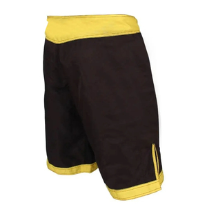 High Quality Solid MMA <b>Shorts</b> Elastic Waist Printed Design Breathable Waterproof 100% Cotton Canvas Fabric Made Pakistan OEM - Product Image 2