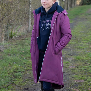 Nouvelles vestes softshell d'équitation personnalisées de qualité supérieure pour femmes, longues, en polaire, imperméables - Product Image 4