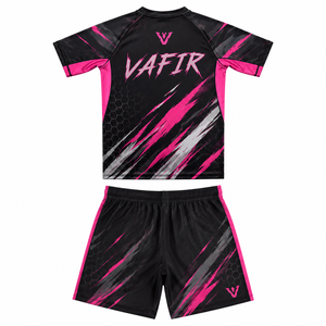 Nuevo Conjunto de Rashguard y Pantalones Cortos de Secado Rápido, Corte Ajustado, para Hombre, para MMA, Jiu Jitsu y Grappling - Product Image 2