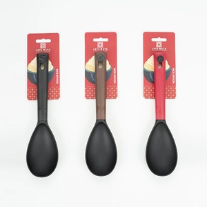 Cuillère à riz en nylon Jaya Mata JM292 265 mm, résistante à la chaleur, spatule à riz solide, passe au lave-vaisselle, poignée confortable en ABS - Product Image 4