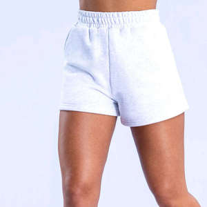 กางเกงขาสั้นผู้หญิงออกแบบเองได้ พิมพ์โลโก้ตามสั่ง ผ้าฝ้าย 100% แห้งเร็ว เป็นมิตรกับสิ่งแวดล้อม ราคาขายส่ง ชุดออกกำลังกาย - Product Image 1