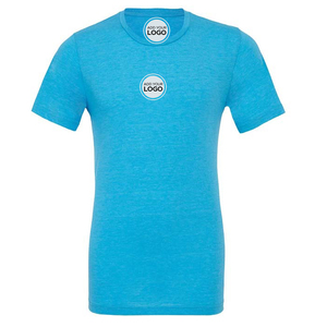 T-shirt en coton blanc pour homme, manches courtes, col rond, coupe classique, tissu jersey décontracté, respirant, logo imprimé sur le devant - Product Image 6