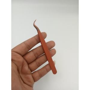 Pinzas de Precisión de Acero Inoxidable de Alto Rendimiento con Punta Suave para Pestañas, para Profesionales de Salón - Product Image 1