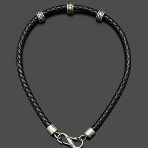 IRONVEIL <b>Titanium</b> Steel Pendant with Rope <b>Chain</b> for Men & Boys 16 Inch - Product Image 5
