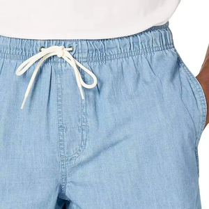 Nouveauté été, shorts de course pour hommes sportifs et décontractés, 100% coton, haute qualité, séchage rapide, fermeture à cordon, poches latérales, nouveau - Product Image 5