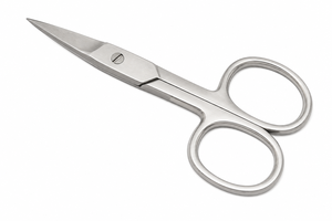 Ciseaux professionnels de manucure en acier inoxydable pour coupe des ongles, finition miroir sans rayures, avec vis - Product Image 2