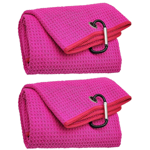 Serviettes de golf personnalisées de haute qualité avec logo brodé, produit tendance, multicolores, pour homme et femme - Product Image 1