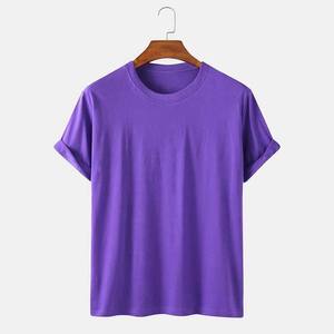 High Quality 100% Cotton <b>Tshirts</b> Sublimation T Shirts Plain Custom Printing Oversized Blank T-Shirt - Product Image 1