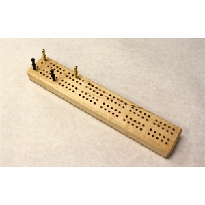 Custom Wooden Cribbage <b>Board</b> Game Classic Solid Wood 2 Track Travel <b>Board</b> Game Set Metal <b>Pegs</b> Wholesale Traditional Game <b>Board</b> - Product Image 1