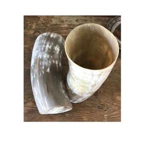 Par de Jarrones de Flores de Cuerno de Búfalo Antiguos, Artesanía Decorativa Única, Jarrón de Pared de Cuerno Natural Hecho a Mano, Estilo Rústico - Product Image 5