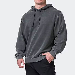 Sudaderas con Capucha Extra Grandes de Alta Calidad con Logotipo Personalizado, 500 GSM, 100% Algodón, Felpa Gruesa y Pesada - Product Image 2