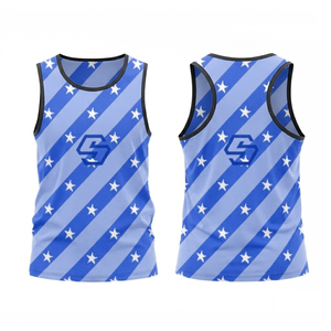 Custom Sublimation Printing Breathable <b>Running</b> <b>Singlet</b> for Men's Sleeveless Vest Sports Training Tank Tops - Product Image 5
