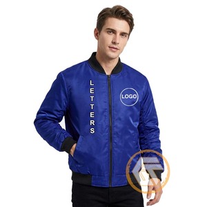 สมบัติกรีก ฟิทีอาร์เอชที่ปรับแต่งได้ |   เสื้อแจ็คเก็ตวาร์ซิตี้แบบมีซับในผ้าซาตินปักลายพิมพ์ลายแบบซับลิเมชั่น ระบายอากาศได้ดี 100% - Product Image 3