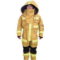 Trajes de Bombero Impermeables de Nuevo Estilo, Chaqueta y Pantalones Ignífugos de Nomex y Aramida, Uniformes de Bombero de Alta Visibilidad
