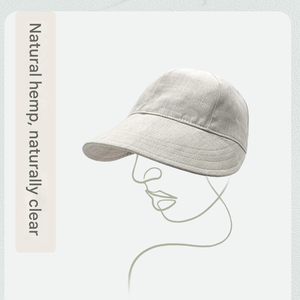 Sombrero de Cáñamo con Protección Solar UPF50+ contra <span class=keywords><strong>Radiación</strong></span> y Rayos <span class=keywords><strong>Ultravioleta</strong></span>, Sombrero de Secado Rápido, Protección UV, Transpirable - Product Image 5