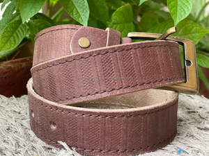 Nuevo cinturón de cuero con hebilla, cinturón informal Formal impecable de alta calidad, cinturón marrón de cuero genuino para hombre con hebilla ajustable - Product Image 5