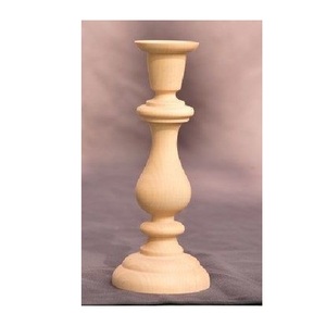 Rustic Wooden Candle Holder Handmade Table Centerpiece Natural Candle Stand Home Accent For Dining Room <b>Mantel</b> <b>Shelf</b> Wedding - Product Image 3