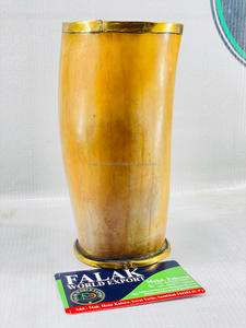 Corne à boire Viking Ox pour bière hydromel vin et café-cadeau de mariage écologique au micro-ondes de Falak World Export - Product Image 6