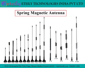 Antena Magnética GSM de Alto Rendimiento y Baja Pérdida de 3dBi con Cable RG174 (L- 3m) Conector Recto SMA (M) para Comunicación - Product Image 6