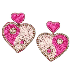 Perles de rocaille multicolores en forme de goutte, brodées à la main d'Inde, bijoux de mode pour femmes et filles par MULTI CRAFT - Product Image 2