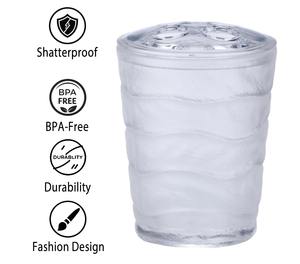 [Holar] Taiwan a fabriqué un support transparent incassable à 4 fentes pour les toilettes - Product Image 3