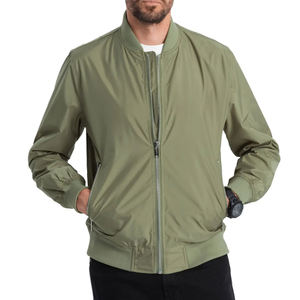 เสื้อแจ็คเก็ตบอมเบอร์กันลม 100% โพลีเอสเตอร์ กันน้ำ อุ่นสบาย เหมาะสำหรับฤดูหนาว - Product Image 1