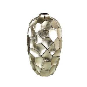 Décoration pour la maison, plantes artificielles décoratives en aluminium, pot de fleurs, vase moderne, prix d'usine - Product Image 1