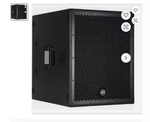 Nouveau Subwoofer Actif RCF Professional Series 2500W 18 pouces (Noir) - Product Image 1