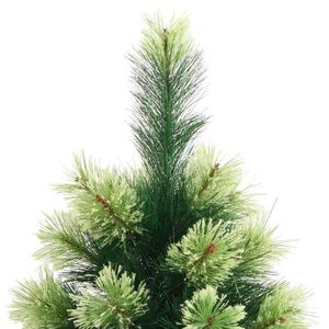 Sapin de Noël artificiel en PVC vert de 1,5 m, pliable et facile à monter - Product Image 4