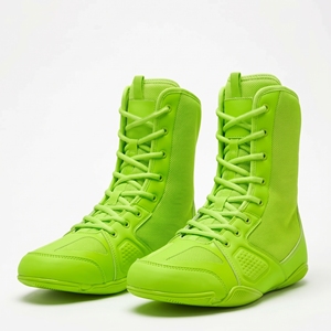 Dumela Adult Customizable Boxing <b>Boots</b> Leather <b>High</b> <b>Top</b> Training Shoes Eco-Friendly Breathable Comfortable Durable - Product Image 1