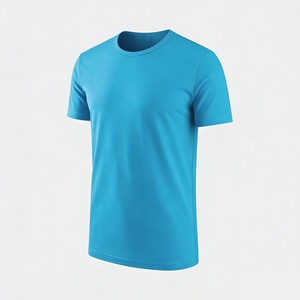 Camiseta Unisex de Manga Corta con Cuello Redondo, de Secado Rápido, Transpirable, Informal, para Verano, con Logotipo Bordado Personalizado OEM de Fábrica BD China - Product Image 5