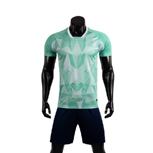 Tenue de football personnalisée, maillot de football par sublimation, ensembles d'uniformes d'entraînement de football - Product Image 1
