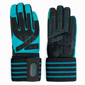 Breathable PU Sport Fitness Training Weightlifting Hand Grips Half Finger Wrist Wrap Gym <b>Gloves</b> for Men Women - Product Image 2