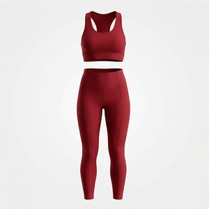 Conjunto de Pantalones Deportivos Ecológicos, Transpirables, para Gimnasio, Fitness, Yoga, Bra Deportivo, Leggings, Ropa Deportiva - Product Image 1