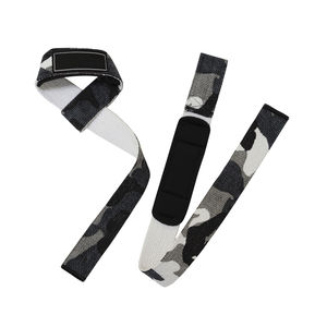 2026 Custom Logo Heavy-Duty <b>Neoprene</b> Breathable Lightweight Eco-Friendly Gym Pull Wrist Straps Soft Fitness Padded Cotton Unisex - Product Image 1