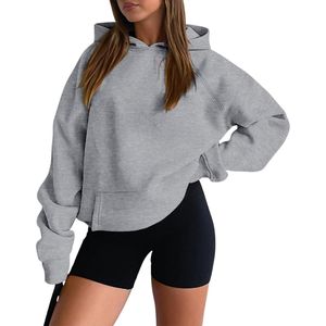 Sweat à capuche oversize pour femme, coupe décontractée, streetwear, personnalisable - Product Image 6